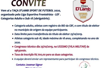 Curso de Atualização de Regras - Liga Esportiva Fronteirista